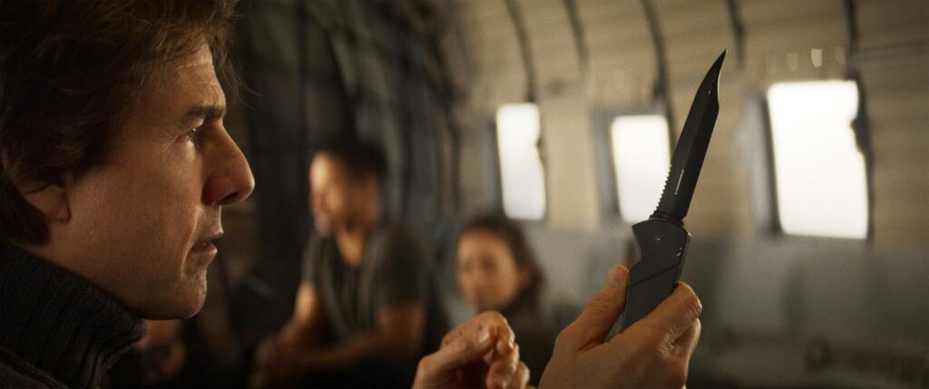 Mission Impossible The Final Reckoning Ethan Hunt Tom Cruise Knife